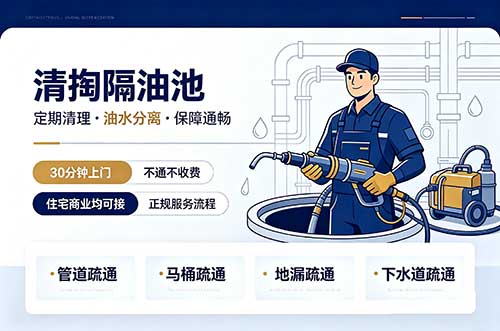 铁力清掏隔油池